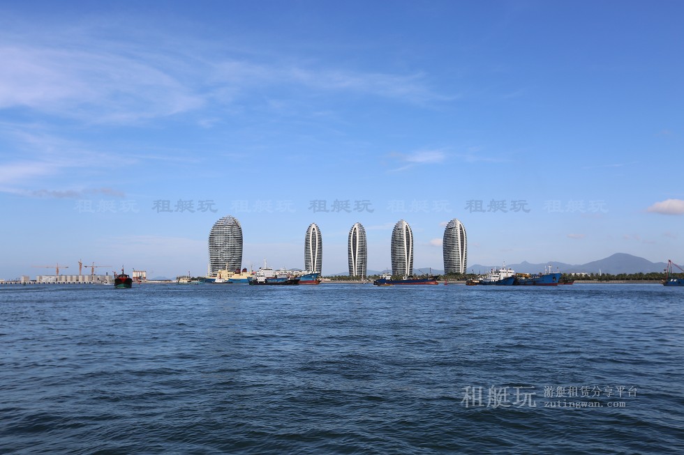 三亞旅游游艇租賃，三亞港至東島航線