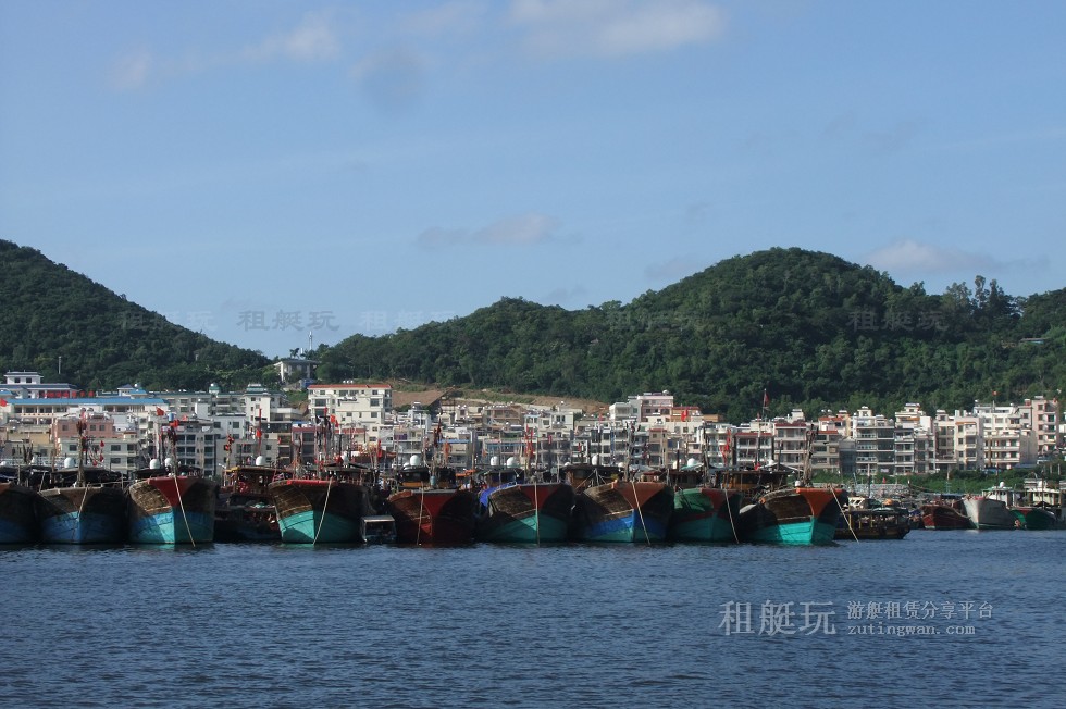 三亞旅游游艇租賃，三亞港至東島航線