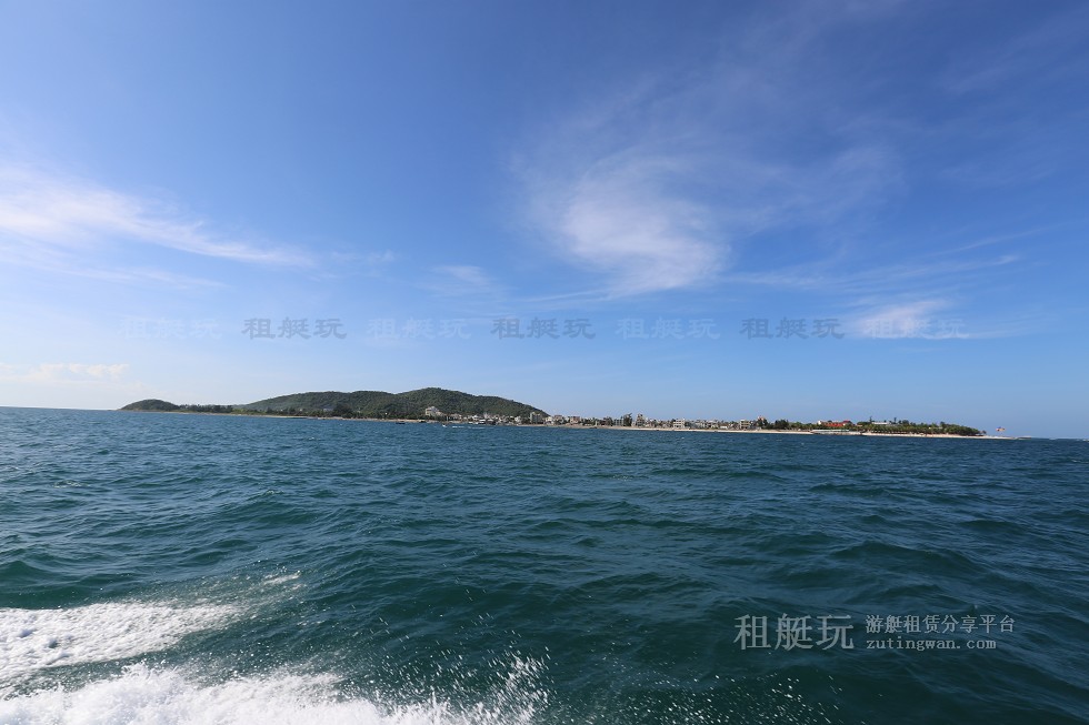 三亞旅游游艇租賃，三亞港至西島航線