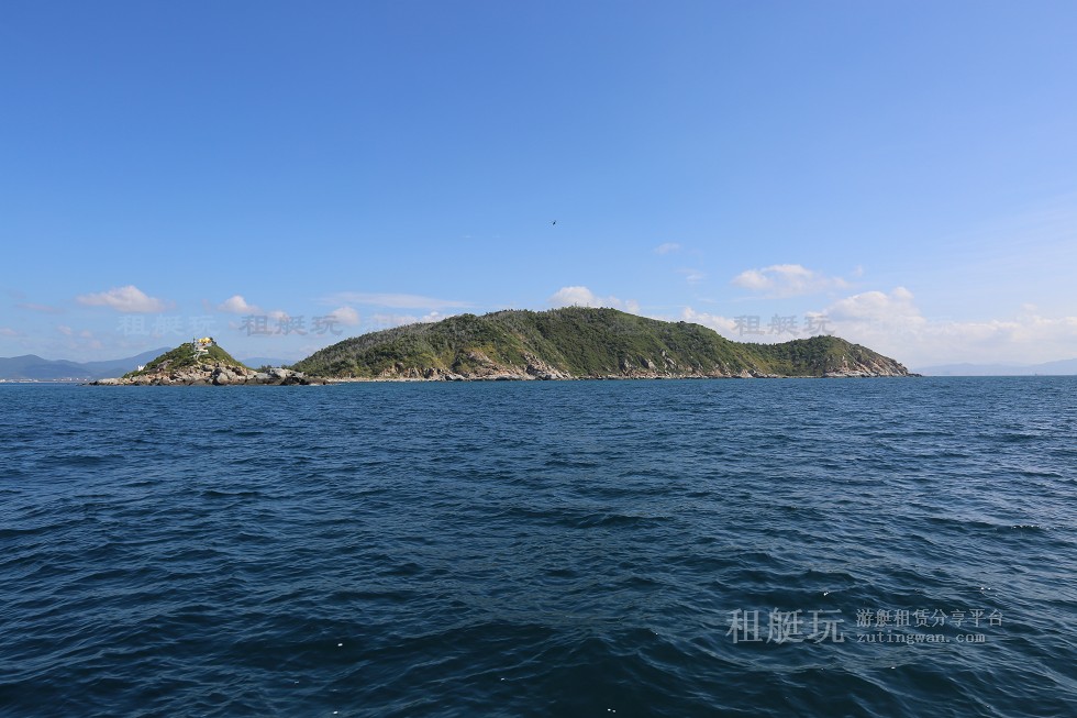 三亞旅游游艇租賃，三亞港至西島航線